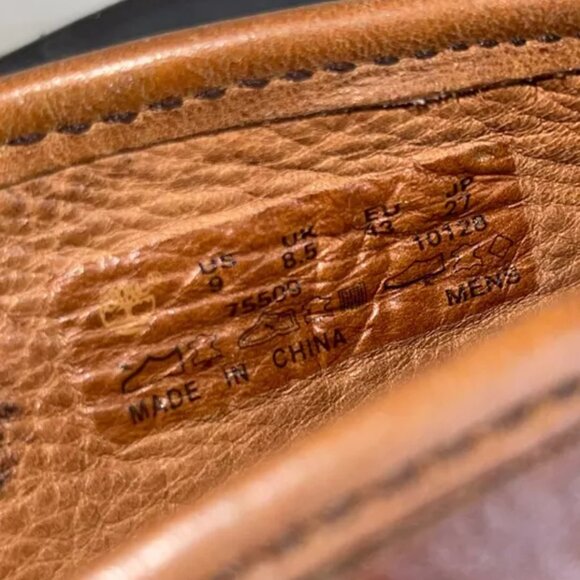 Timberland Boot Company Wodehouse 75509 Brown Leather Chukka Boot Men's Size 9 - Picture 8 of 12